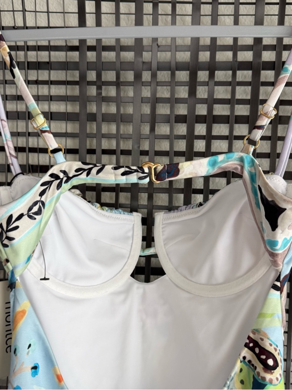 Montce St. Barths floral petal ruffle one piece swim - Picture 7 of 8